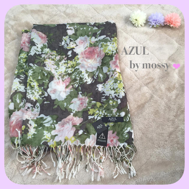 AZUL by moussy(アズールバイマウジー)の新品ストールAZUL by moussy レディースのファッション小物(ストール/パシュミナ)の商品写真