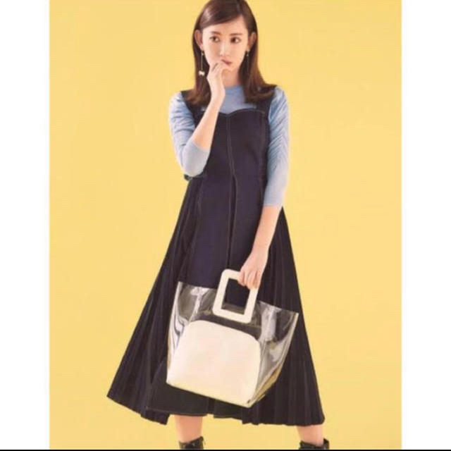 リランドチュール♡新品未使用デニムワンピース - ロングワンピース ... 新品未使用デニムワンピース☆