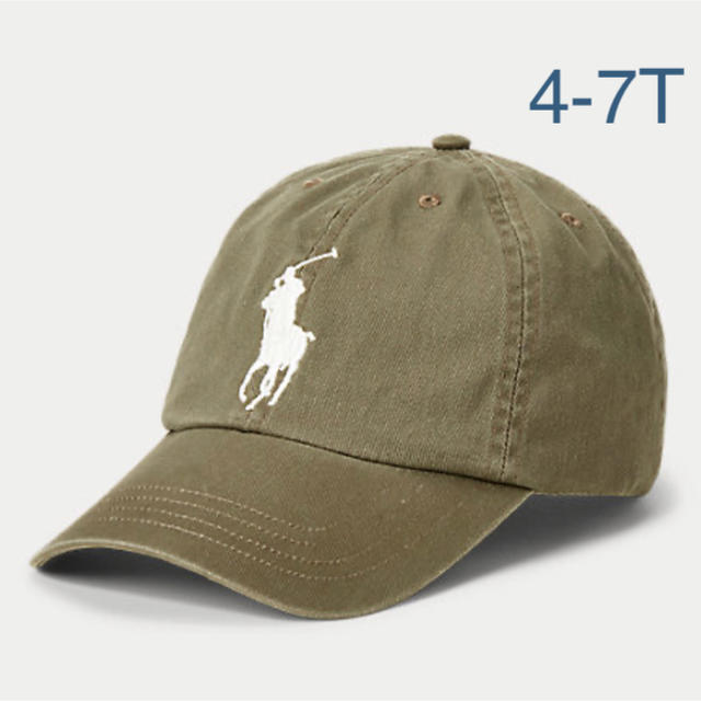 POLO RALPH LAUREN(ポロラルフローレン)の新品 Ralph Lauren ビッグポニー ベースボール キャップ キッズ/ベビー/マタニティのこども用ファッション小物(帽子)の商品写真