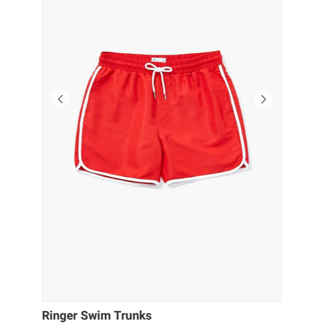 FOREVER 21(フォーエバートゥエンティーワン)のRinger swim trunks男性用水着⭐︎ メンズの水着/浴衣(水着)の商品写真