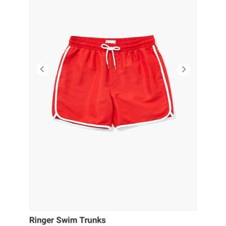 フォーエバートゥエンティーワン(FOREVER 21)のRinger swim trunks男性用水着⭐︎(水着)