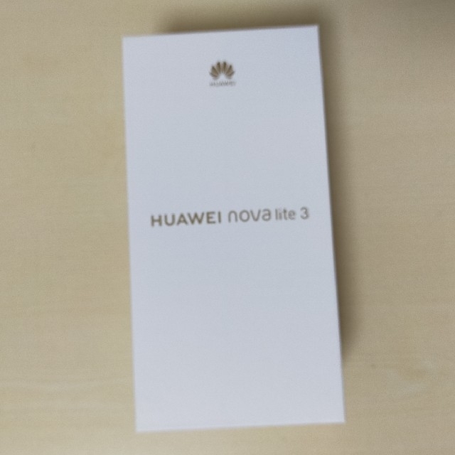 スマホ/家電/カメラHUAWEI nova lite 3 (未開封品)