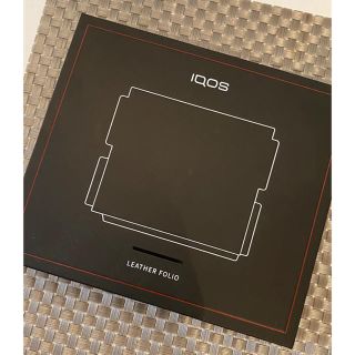 アイコス(IQOS)のIQOS レザーフォリオ　限定完売モーターエディション（開封済）(タバコグッズ)