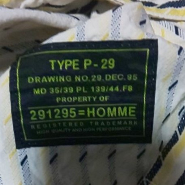 291295=HOMME(ニーキュウイチニーキュウゴーオム)の291295=HOMME 総柄ジャケット メンズのトップス(シャツ)の商品写真