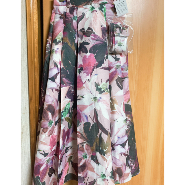eimy istoire(エイミーイストワール)のエイミーイストワール　ベルトスカート レディースのスカート(ロングスカート)の商品写真