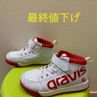 グラビス(gravis)のりぃーあ様専用 子ども gravis ハイカット スニーカー ダンス 19cm(スニーカー)