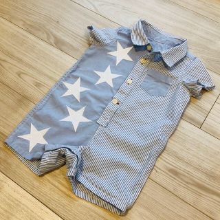 ベビーギャップ(babyGAP)の【まりりん様ご購入分】襟付きロンパース＋ベビーカーディガン(ロンパース)