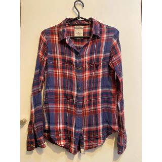 アメリカンイーグル(American Eagle)のチェックシャツ アメリカンイーグル American eagle XXS(シャツ/ブラウス(長袖/七分))