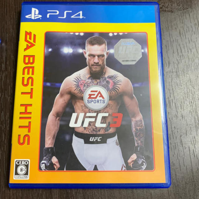 PlayStation4(プレイステーション4)のps4 UFC エンタメ/ホビーのゲームソフト/ゲーム機本体(家庭用ゲームソフト)の商品写真