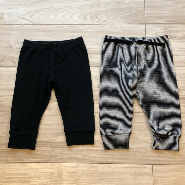 babyGAP(ベビーギャップ)のニットパンツ４枚〜80cm（サイズ感70cm） キッズ/ベビー/マタニティのベビー服(~85cm)(パンツ)の商品写真