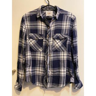 ベルシュカ(Bershka)のコットン100% チェックシャツ ベルシュカ　Bershka XS(シャツ/ブラウス(長袖/七分))