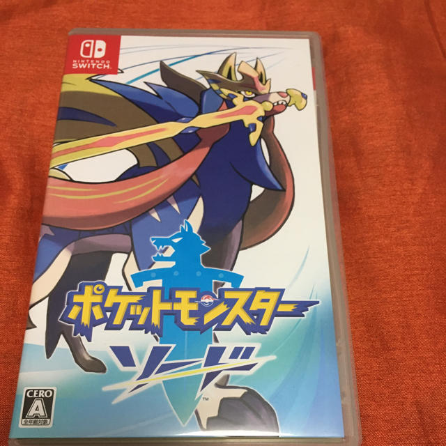 ポケモン(ポケモン)のポケットモンスター ソード ポケモン Switch スイッチ すいっち ソフト エンタメ/ホビーのゲームソフト/ゲーム機本体(家庭用ゲームソフト)の商品写真