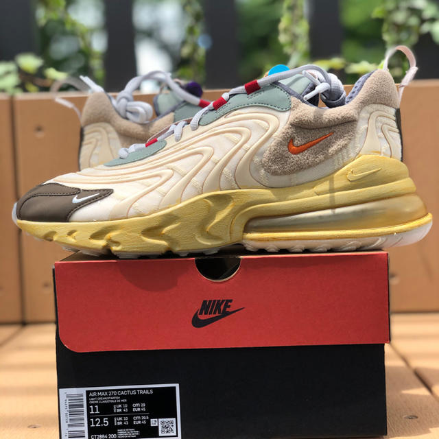 NIKE(ナイキ)の29cm Travis Scott AIR MAX 270 カクタス トレイル  メンズの靴/シューズ(スニーカー)の商品写真