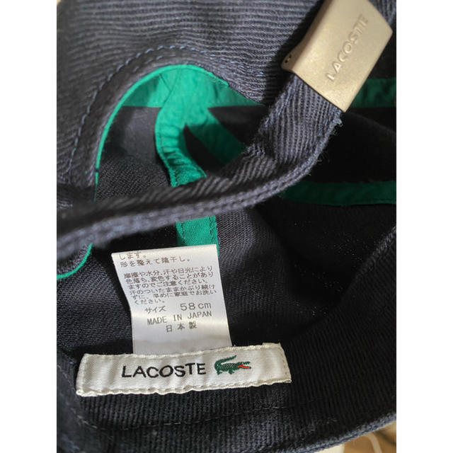 LACOSTE(ラコステ)のLACOSTE キャップ メンズの帽子(キャップ)の商品写真