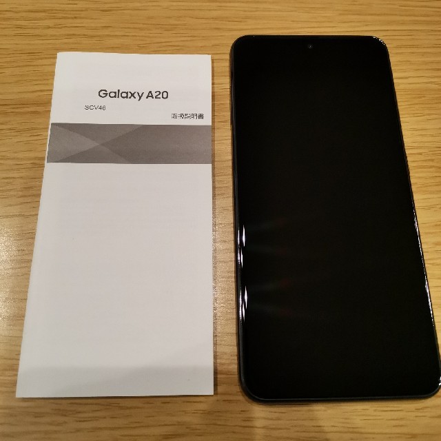 Galaxy(ギャラクシー)のGalaxy A20 ブラック スマホ/家電/カメラのスマートフォン/携帯電話(スマートフォン本体)の商品写真