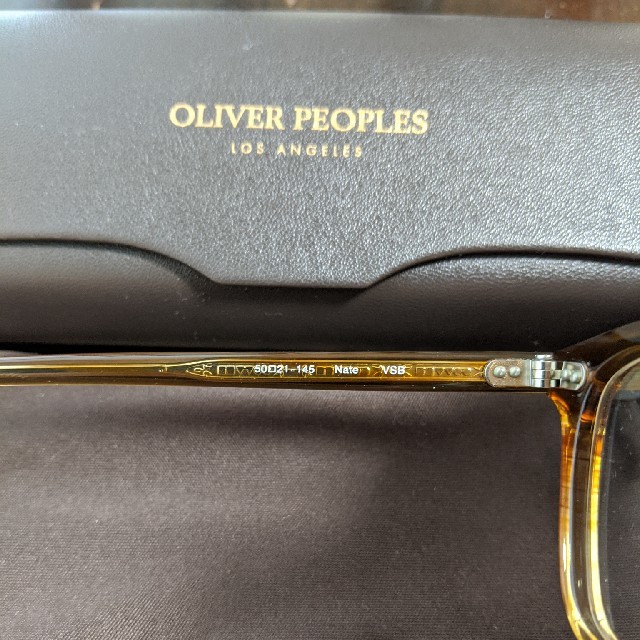 Ayame(アヤメ)のOLIVER PEOPLES Nate オリバーピープルズ ネイト メガネ メンズのファッション小物(サングラス/メガネ)の商品写真