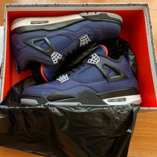 ナイキ(NIKE)のair jordan 4 retro loyal blue(スニーカー)