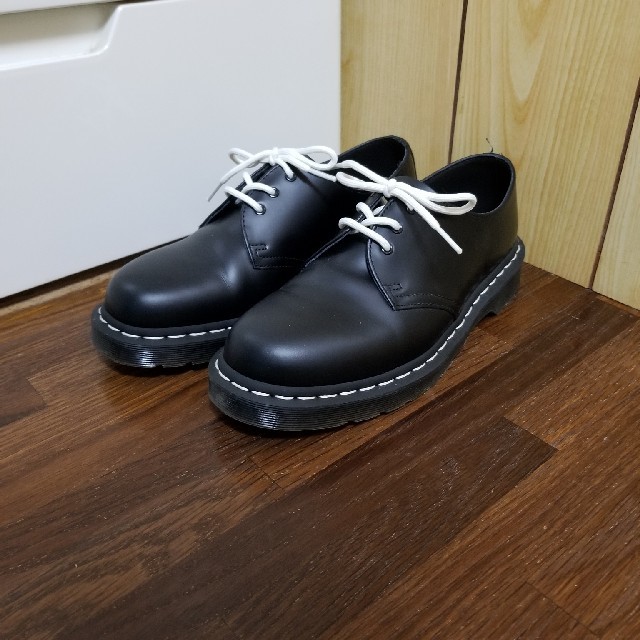 Dr.Martens/1461 Green Stitch 3ホールシューズ