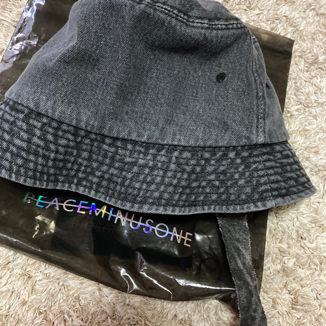 PEACEMINUSONE(ピースマイナスワン)のpeaceminusoneデニムバケハ「あいとさん専用」 メンズの帽子(ハット)の商品写真