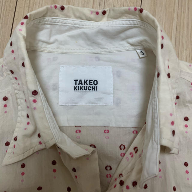 TAKEO KIKUCHI(タケオキクチ)の【値下げ】TAKEO KIKUCHI 半袖シャツ　サイズ3（L） メンズのトップス(シャツ)の商品写真
