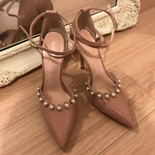 ケイトスペードニューヨーク(kate spade new york)のkatespade♡パールパンプス(ハイヒール/パンプス)