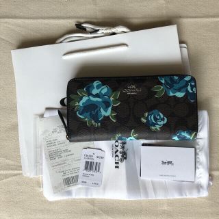 コーチ(COACH)の新品未使用　coach レディース 財布　花柄(財布)