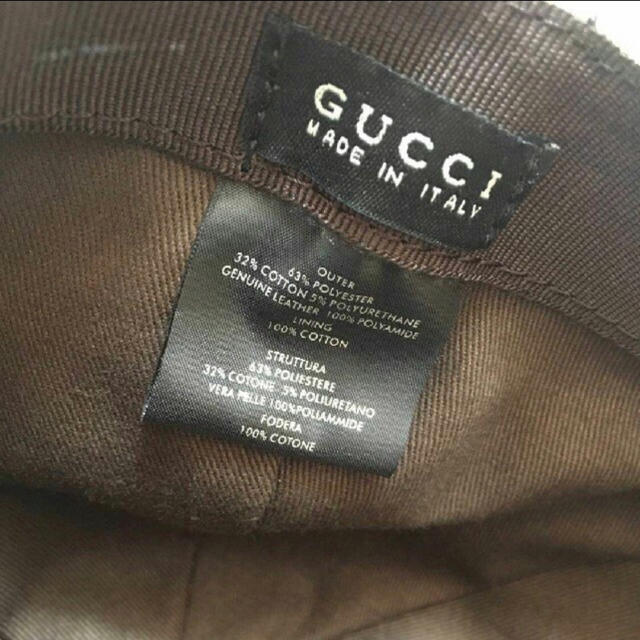 Gucci(グッチ)のGUCCI帽子 メンズの帽子(キャップ)の商品写真