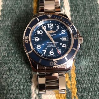 ブライトリング(BREITLING)のBREITLING superoceanⅡ42 ブライトリングスーパーオーシャン(腕時計(アナログ))