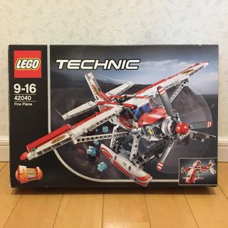 レゴ(Lego)のレゴ（LEGO）テクニック　42040 ファイヤープレーン(知育玩具)