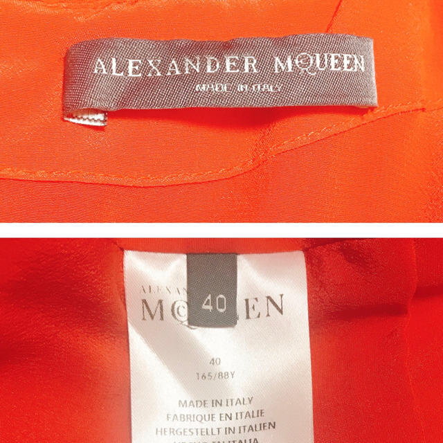 Alexander McQueen(アレキサンダーマックイーン)のアレキサンダー　マックイーン　ワンピース レディースのワンピース(ひざ丈ワンピース)の商品写真