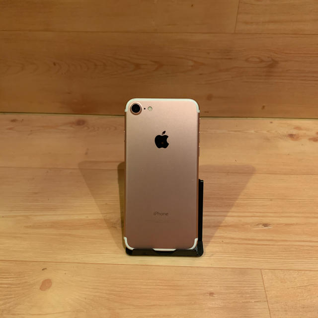 スマートフォン本体iphone7 128GB au ローズゴールド　超美品