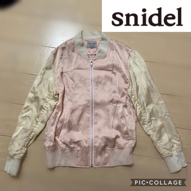 SNIDEL(スナイデル)のsnidel スカジャン風ブルゾン  レディースのジャケット/アウター(ブルゾン)の商品写真