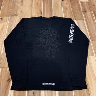 クロムハーツ(Chrome Hearts)の新品 レア クロムハーツ バッククロス ロングスリーブ Tシャツ サイズXL(Tシャツ/カットソー(七分/長袖))