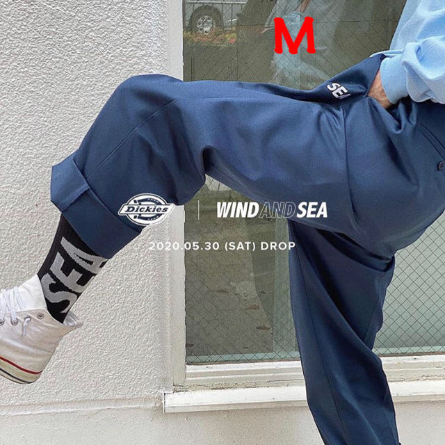 WIND AND SEA x DICKIES 2TUCK TROUSERS M