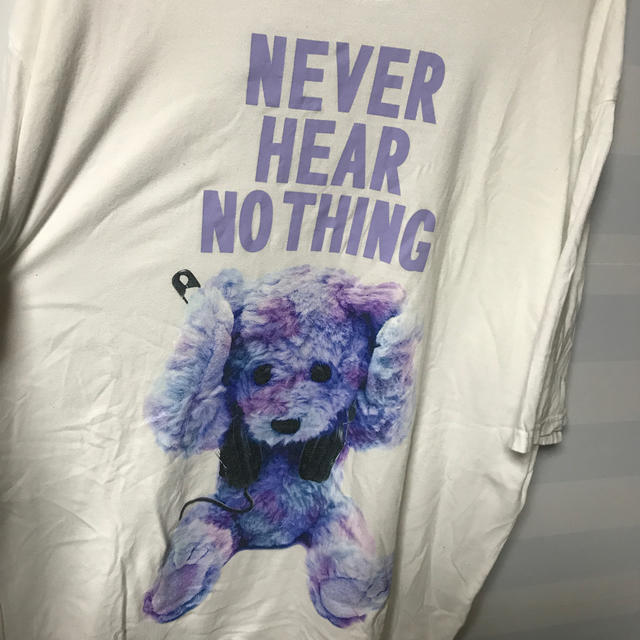 MILKBOY(ミルクボーイ)のMILKBOY  NEVER HEAR NOTHING BIG Tシャツ  メンズのトップス(Tシャツ/カットソー(半袖/袖なし))の商品写真