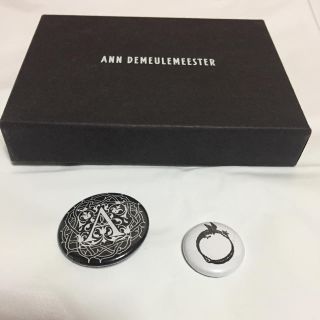 アンドゥムルメステール(Ann Demeulemeester)のANN  DEMEULEMEESTER 缶バッジ(その他)