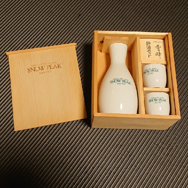 インテリア/住まい/日用品【未使用品】SNOW PEAK 銚子 ぐい飲み 猪口 酒器 雪峰