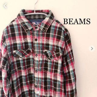 ビームス(BEAMS)のBEAMS HEART 七分袖　チェックシャツ　ビームス (シャツ)