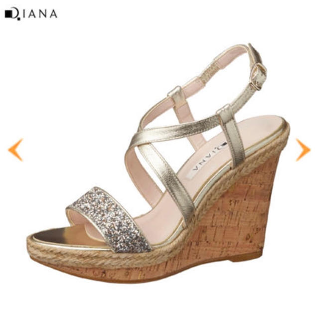 DIANA(ダイアナ)のダイアナ  ウェッジ   サンダル レディースの靴/シューズ(サンダル)の商品写真