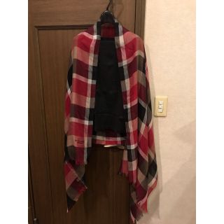 バーバリーブルーレーベル(BURBERRY BLUE LABEL)のブルーレーベルクレストブリッジ　チェックストール(マフラー/ショール)