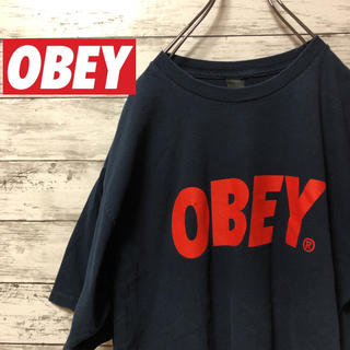 オベイ(OBEY)の【OBEY】半袖Tシャツ　デカロゴ(Tシャツ/カットソー(半袖/袖なし))