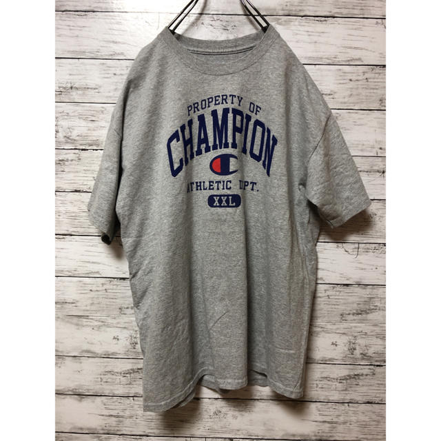 Champion(チャンピオン)の【champion】チャンピオン デカロゴ 半袖Tシャツ メンズのトップス(Tシャツ/カットソー(半袖/袖なし))の商品写真