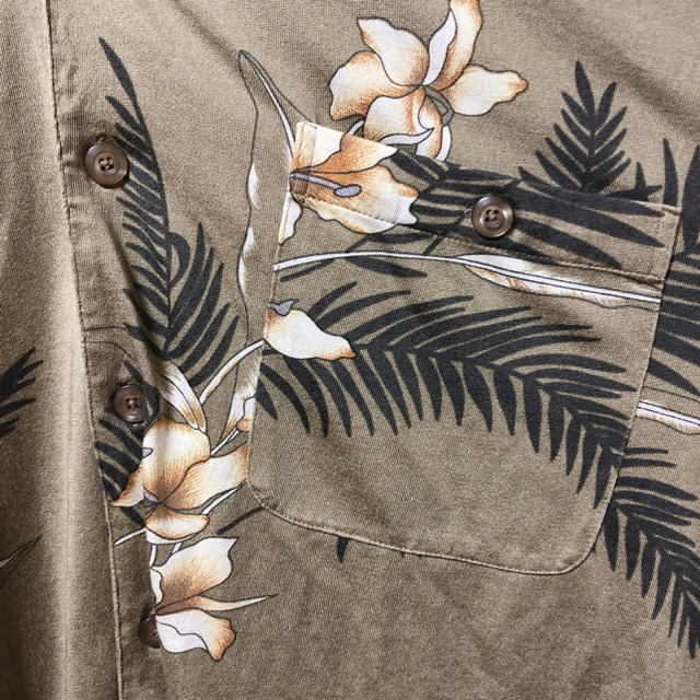 【アロハシャツ】ハイビスカス デザインシャツ オーバーサイズ  メンズのトップス(シャツ)の商品写真