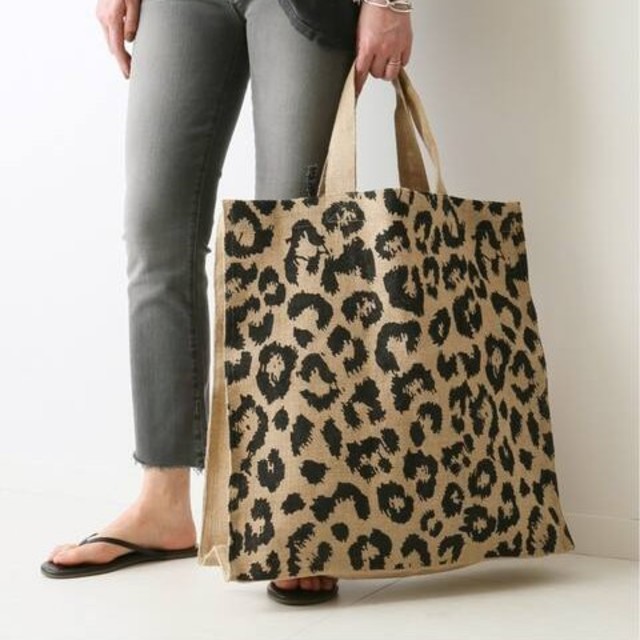 DEUXIEME CLASSE(ドゥーズィエムクラス)のMAISON BENGALメゾン ベンガル Leopard BAG レディースのバッグ(トートバッグ)の商品写真