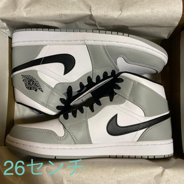 NIKE(ナイキ)のNIKE JORDAN 1. smoke Gray 26センチ メンズの靴/シューズ(スニーカー)の商品写真