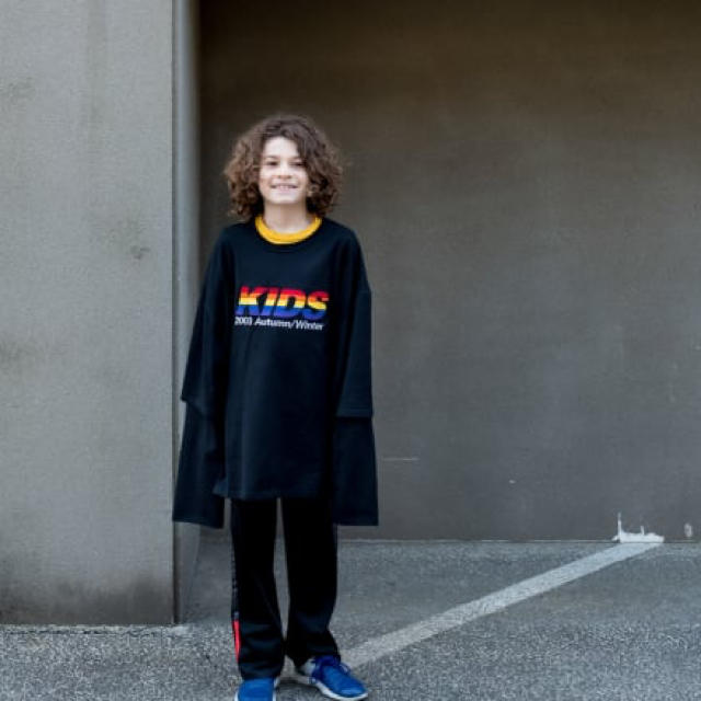 DAIRIKU 18aw フェイクレイヤードロンT kids DAIRIKU 18aw フェイクレイヤードロンT kids