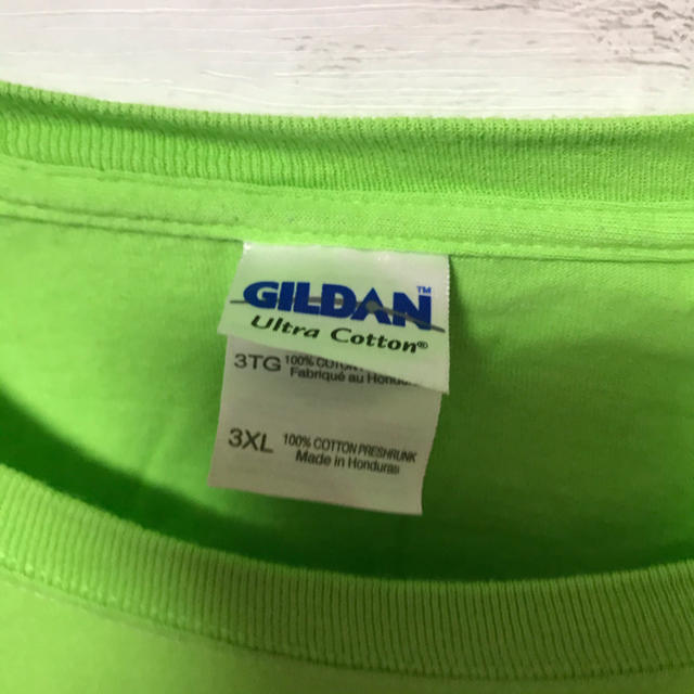 GILDAN(ギルタン)のUS古着ゆるダボバックロゴTシャツ2枚目以降¥500引き対象商品62 メンズのトップス(Tシャツ/カットソー(半袖/袖なし))の商品写真