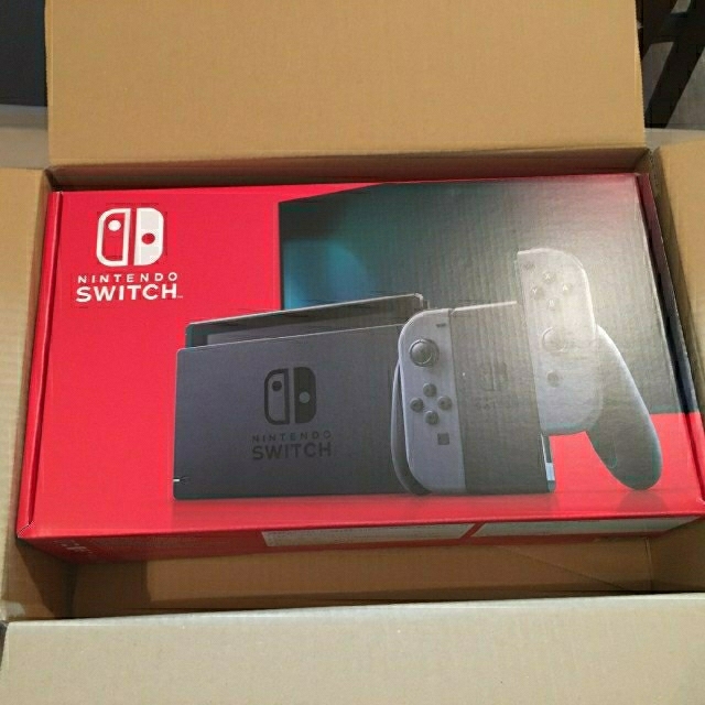 ニンテンドースイッチ Nintendo Switch 本体 グレー 新品未使用