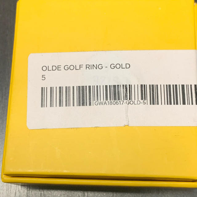 OLDE RING GOLF WANG ゴルフ Tyler タイラー　18kversaceベルサーチ