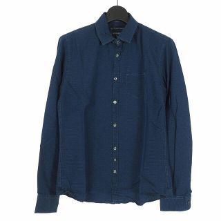 ウールリッチ(WOOLRICH)のウールリッチ WOOLRICH DOBBY SHIRT インディゴ染め(シャツ)